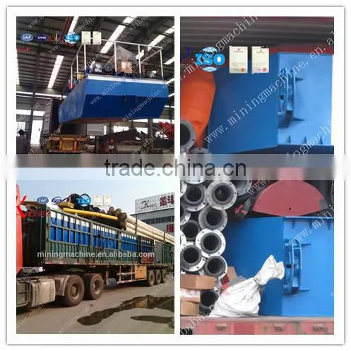 submerged river sand pump dredger in Africa