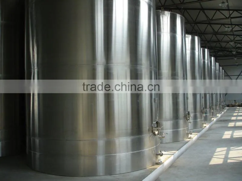 (CE,ISO certificate)sanitary stainless steel wine fermentation tank