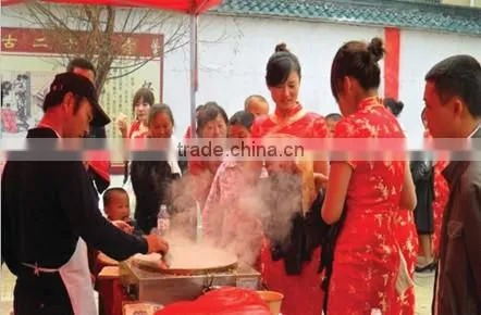 stainless steel electric crepe machine easy safety operation manufacturer