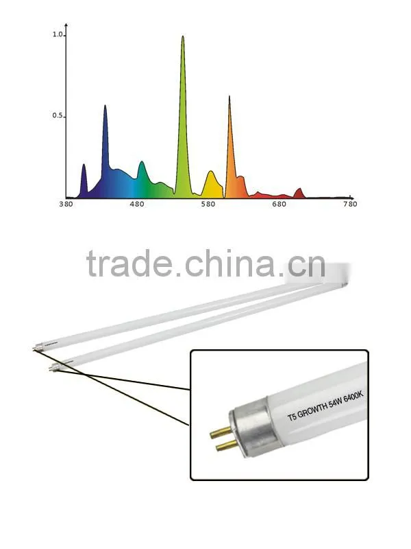 Fluorescent greenhouse indoor lamp