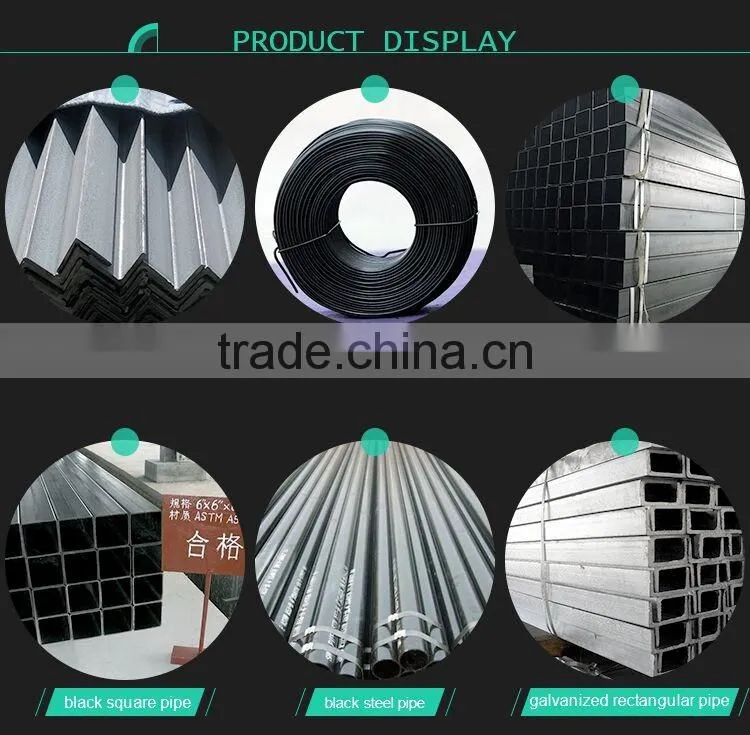 Material Building Steel Trading Company Pre Gi Surface Treatment Rectangular Pipe