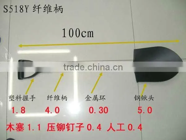 Different Types of Fiberglass Shovel