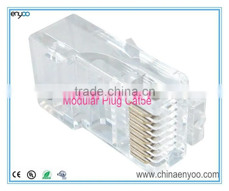 RJ45 Cat5e Modular Plugs/Connectors for Solid Wire