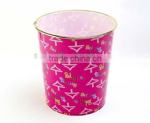 hot sale Home use colorful plastic trash bin