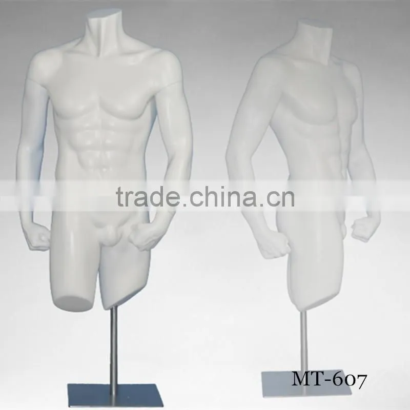 hot sale muscle half body mannequin man for T-shirt display