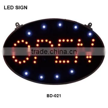 customizable outdoor led open sign BD-016