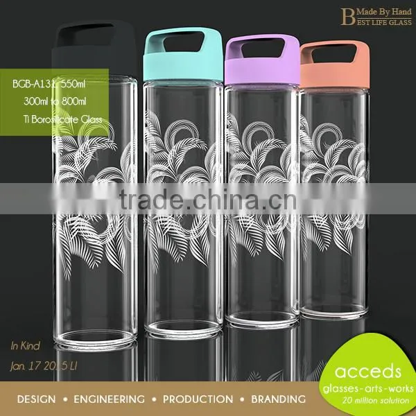 Portable Pyrex Glass Bulk Travel Size Bottles