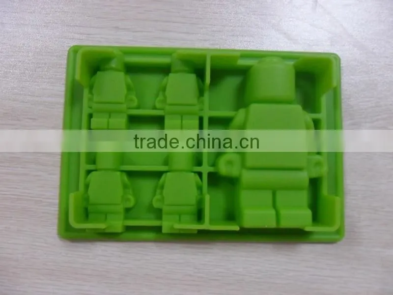Brick Ice Cube Tray Silicone Mould Build Fun Ice Bricks Party Chocolate