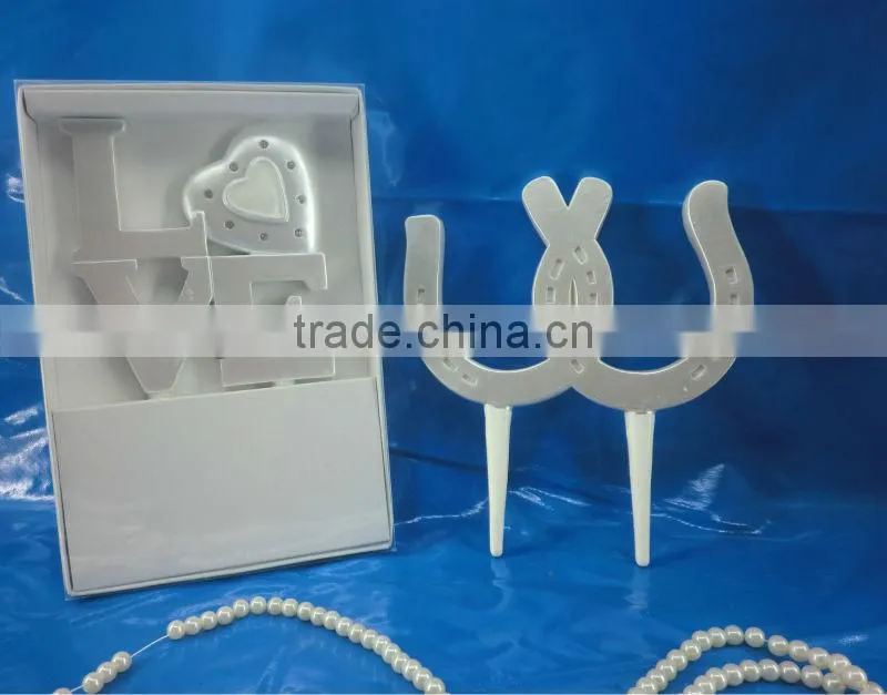 2014 hot selling decoration wedding souvenirs cake toppers