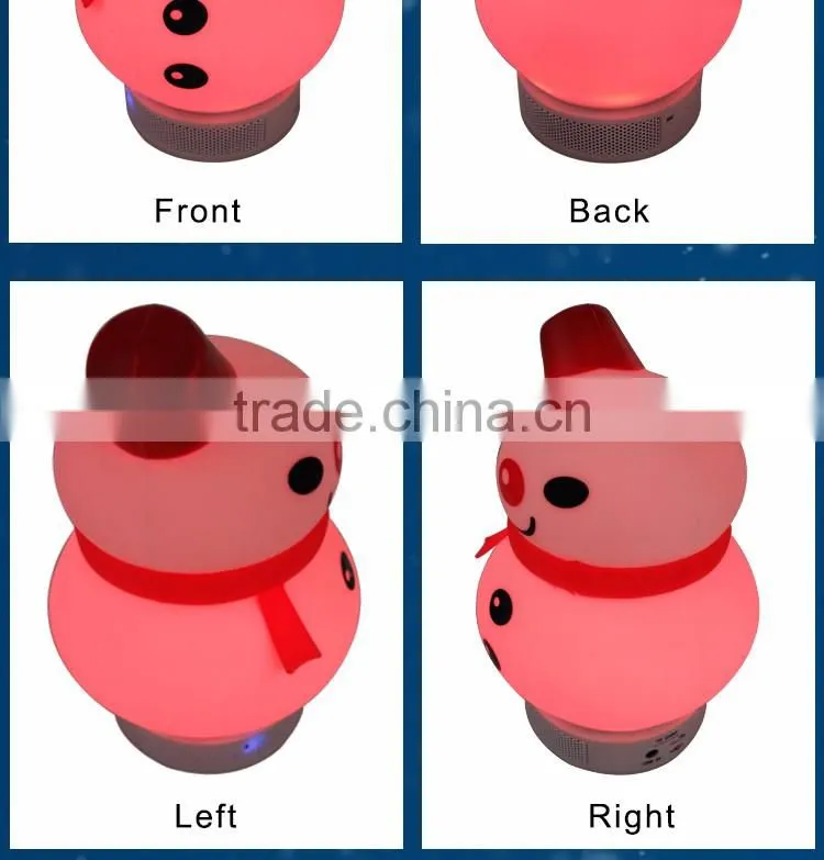 colorful creative night light bluetooth connected music sleeping lamp