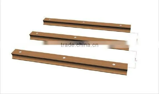 Engineered wood plastic composite floor wpc joist