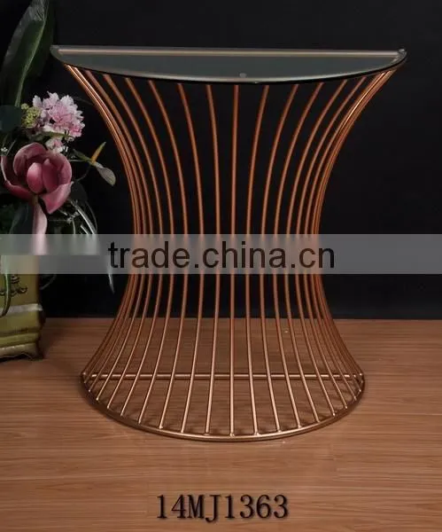 Antique decorative wooden coffee table