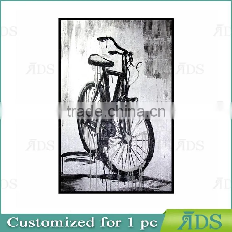 Pop Wall Decor Bike Painting