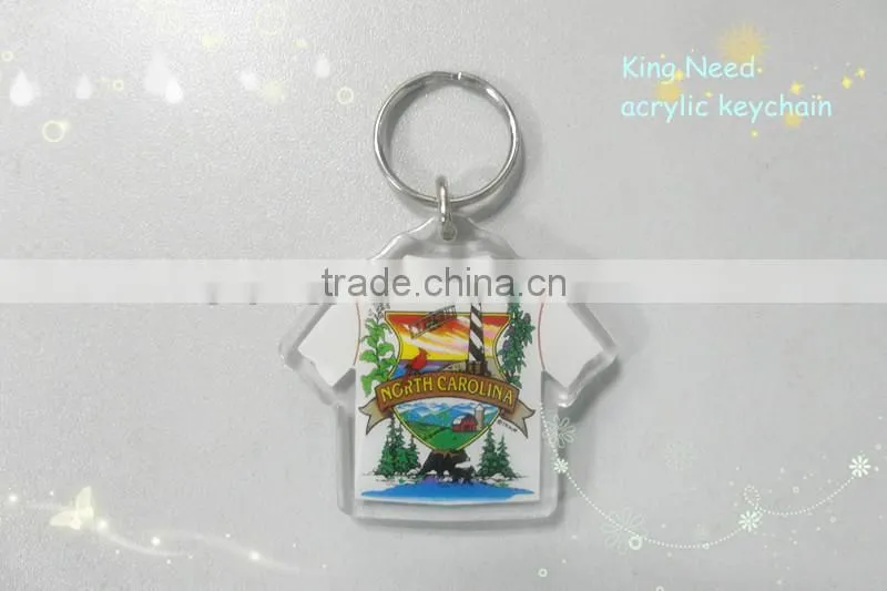 acrylic keychain souvenirs wholesales decorations for 2016
