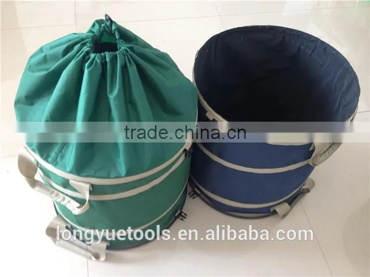 2016 new design colored pop up garden waste bag
