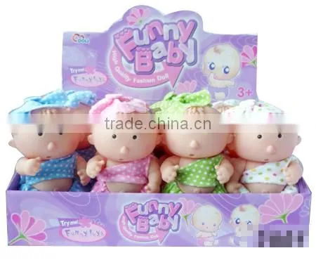 functional drink and pee baby doll for girl