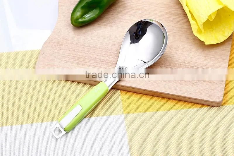 BYX02 Kitchen Utensil Stainless Steel Meal Spoon