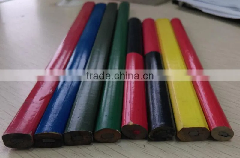10' wood carpenter pencil hight quality 4H or HB