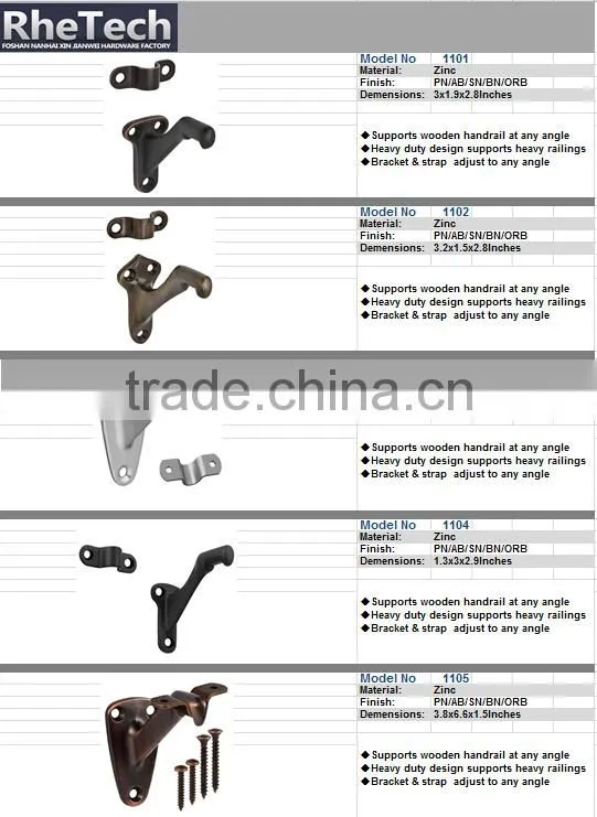 Factory supply Stair handrail mounting bracket