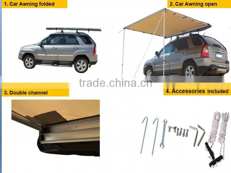 2016 Your camping accessories side tent awning car shelter