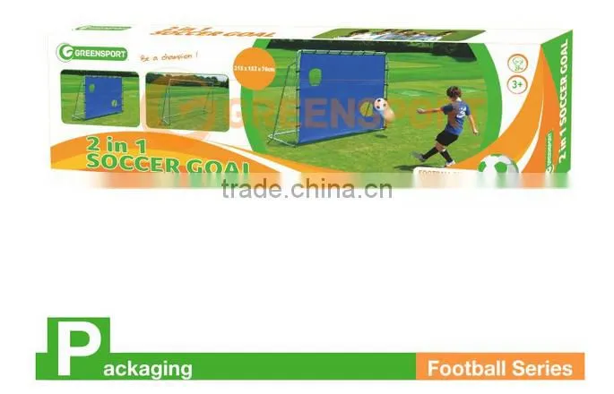 2 in1 soccer goal metal goal soccer goal post