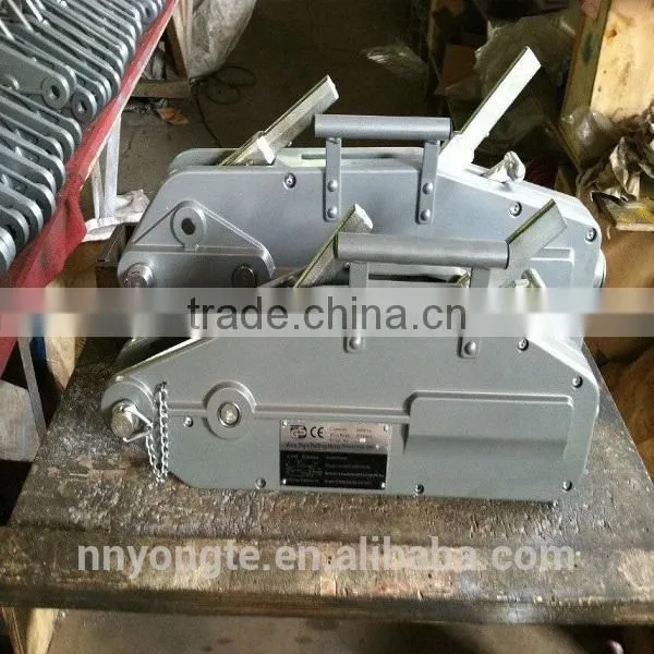 Silver Wire Rope Tirfor Cable Puller Hand Pulling Hoist
