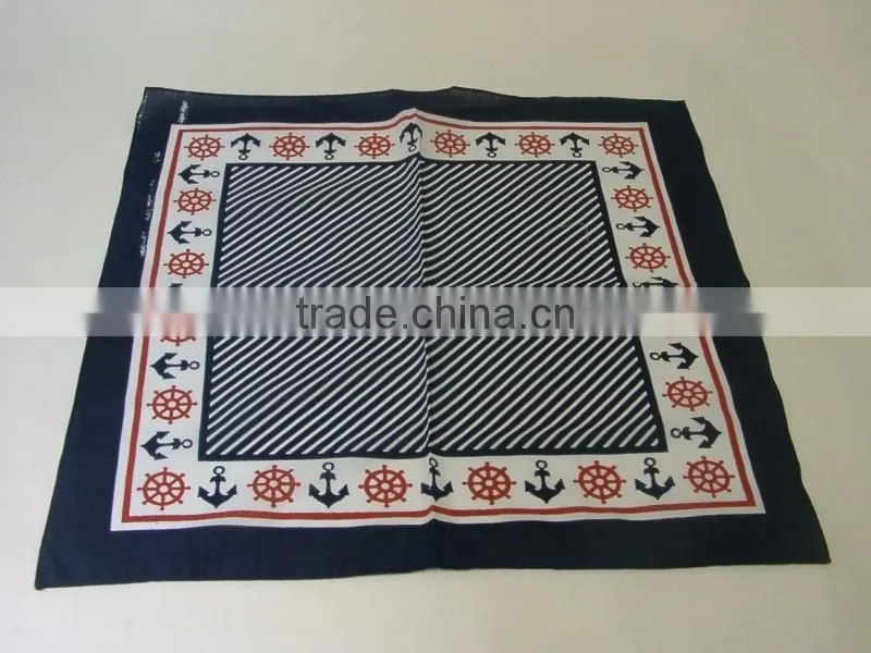 Trendy Striped Bandana With Various Color And Size