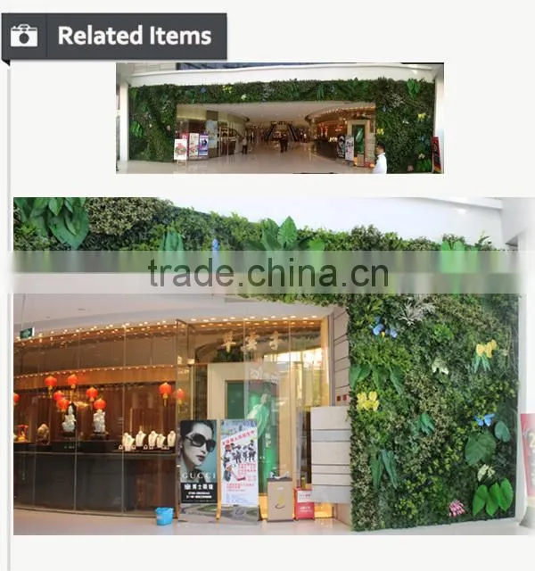 Indoor plastic plant walls artificial green wall artificial plant walls