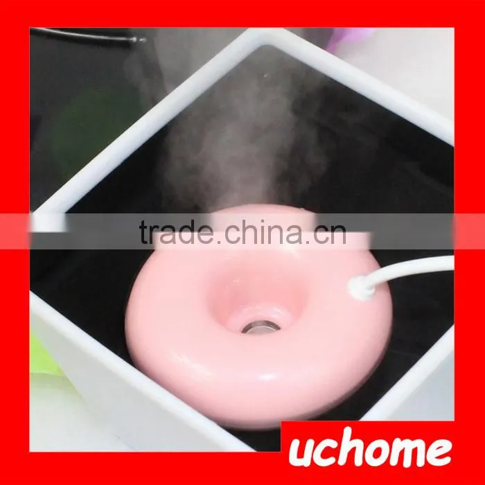 UCHOME NEW! Popular! Best Sellers ! Usb Mini Ultrasonic Humidifier / Donut Humidifier