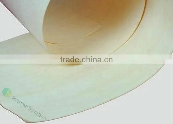 Carbonized Bamboo Veneer Good Decoration Material Transparent Bamboo Veneer