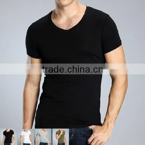 Men's slim short sleeve tee nanchang