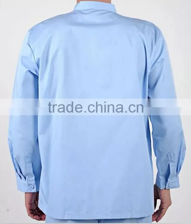 2017 ZX high quality 100% cotton poplin men nurse clothes