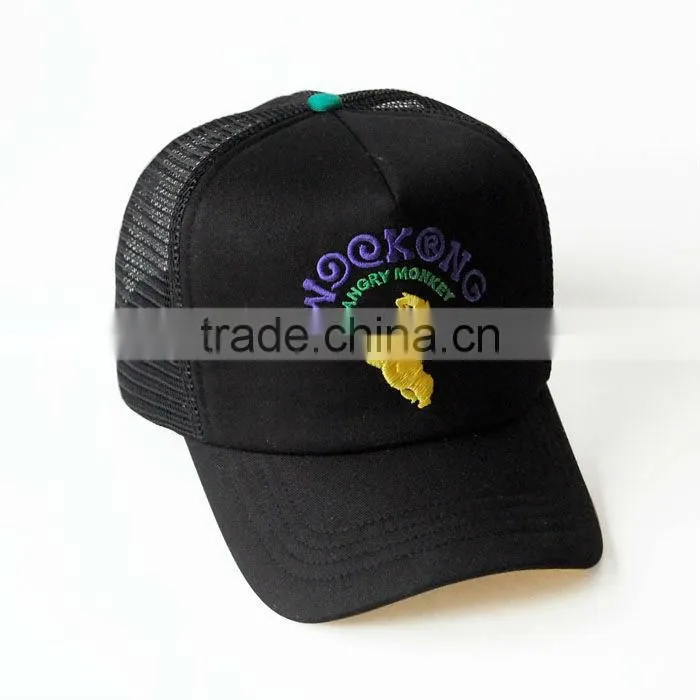 2013 summer 5 panel cotton and mesh printing snap back trucker cap
