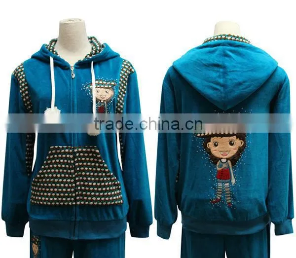 latest design china wholesale china velvet sport cheap women winter clothes