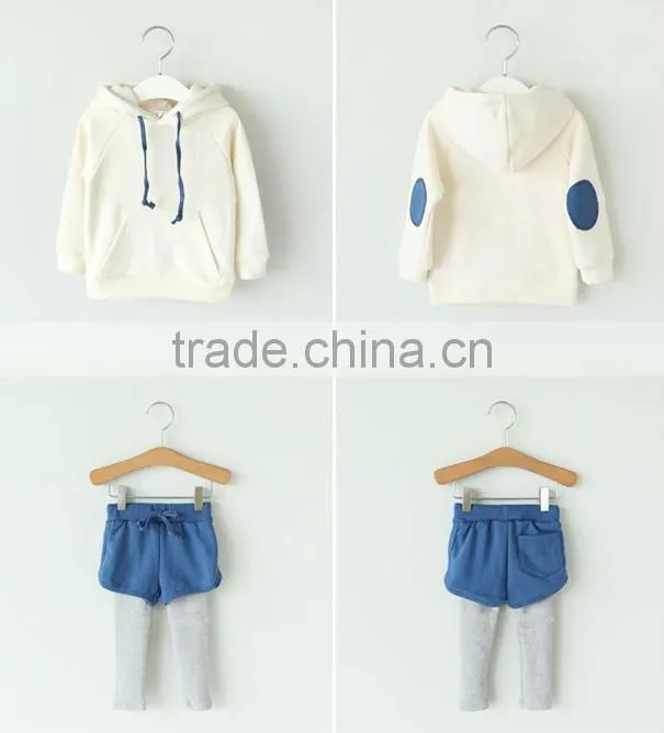 Hooded guard coat suits for children girls