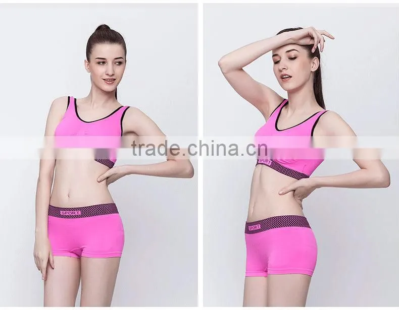 Factory Provide New Style Sex Seamless Japanese Girl Bra Panty Set