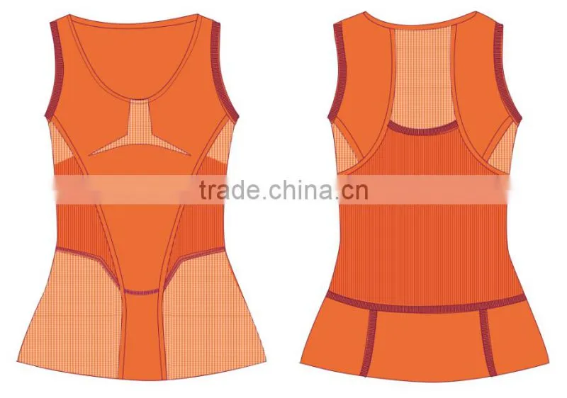2015 fashion new designed stringer tank top