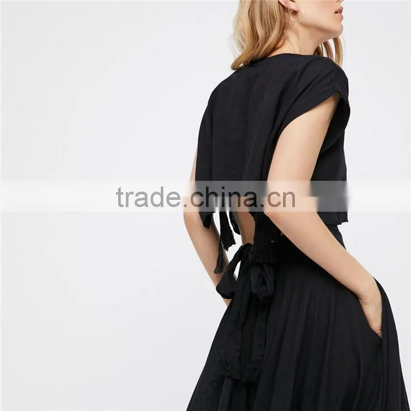 2017 OEM Summer Fashion factory price women comfortable middle skirt