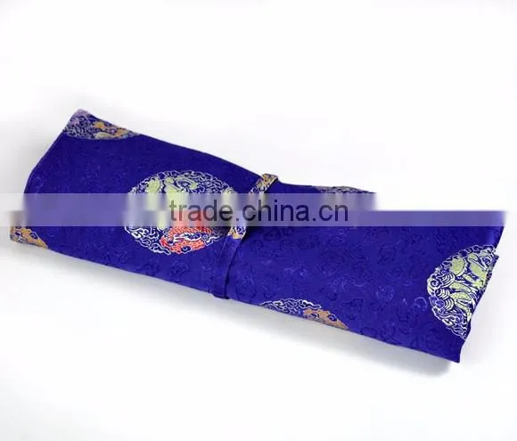 High Quality Dark Blue Knitting Needle Case (DP & Hooks)