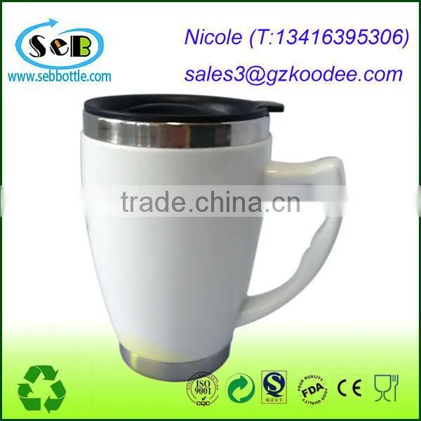 High Quality+Eco-friendly Ceramic Coffee Mug with Silicone Lid,Ceramic Coffee Mug