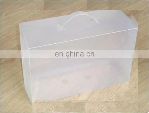 color plastic shoe box