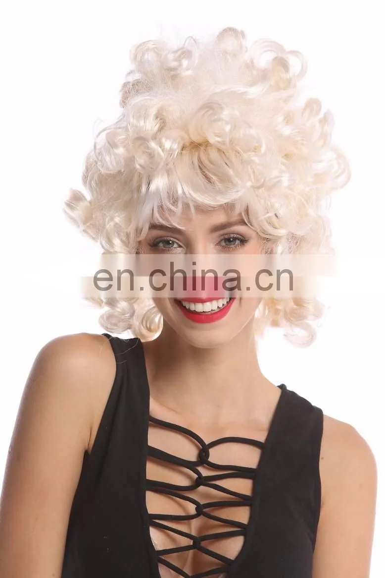 Carnival Barock white nobal wigs P-W240