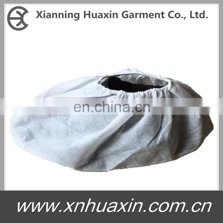 Lightweight Nonwoven PP Shoecover with PVC Dots Sole