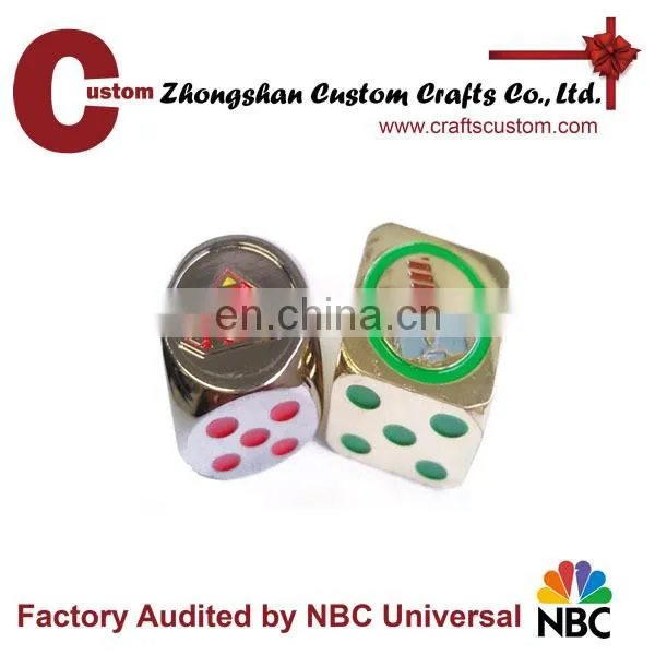 Hot Sale custom metal dice toy