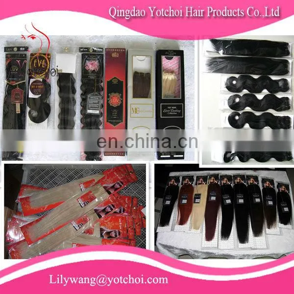 twenty three years human hair factory cheap indian remy weave
