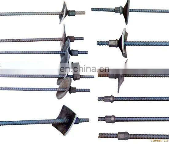 ChinaOEM Q235 anchor rod for underground support