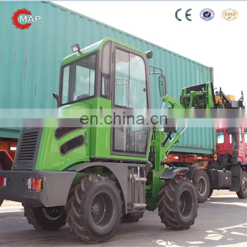 Mini Loader 0.6ton Farming Tractor Mini Wheel Loader of Front Loader