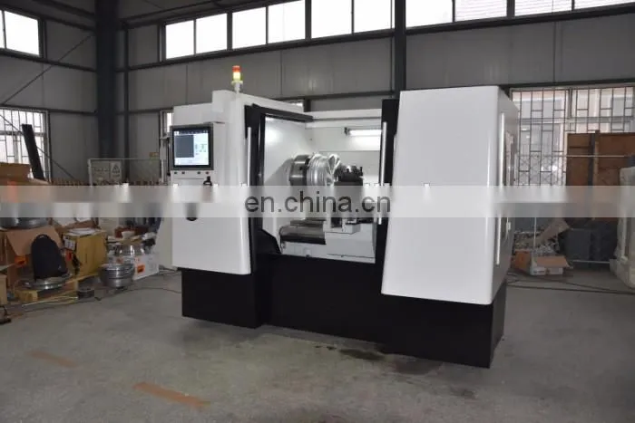 automatic probe cutting alloy wheel repair CNC lathe CK6180W