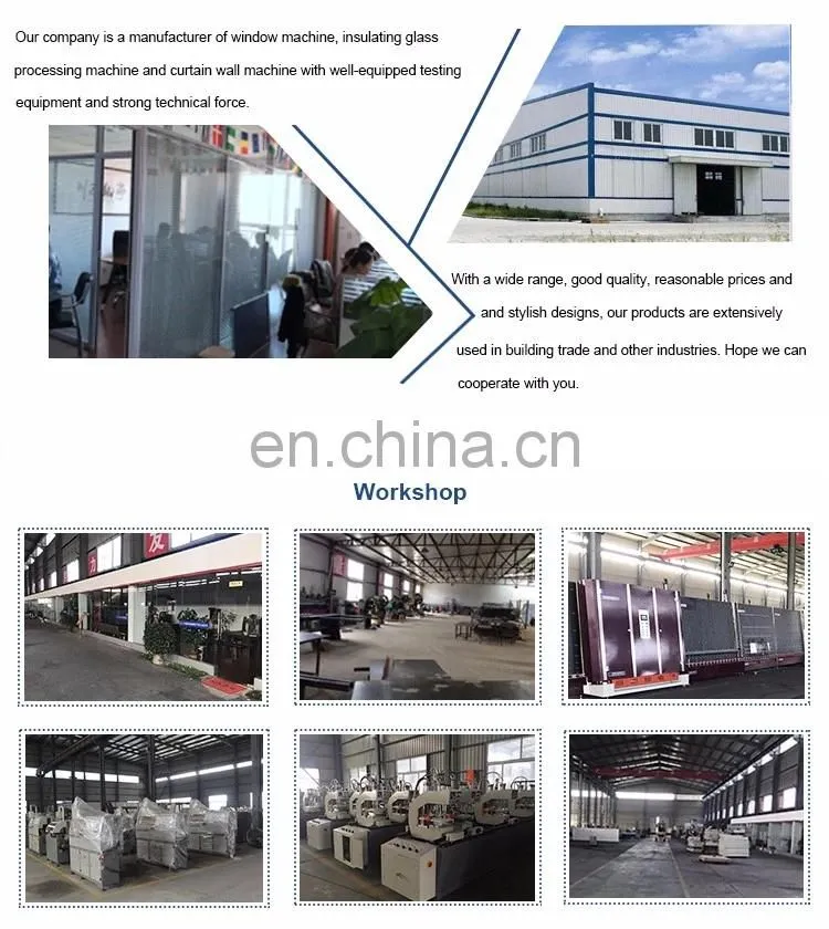 Upvc window making double head welding machine