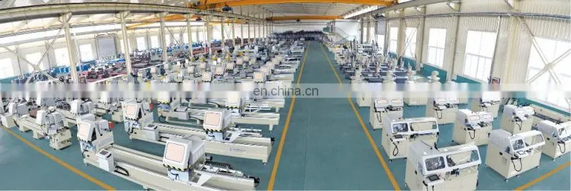 LJZ2X-500*4200 Aluminium Profile Digital Display Double Head Cutting Off Saw Machine
